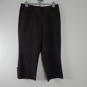 Dress Barn Brown Capris Size 10